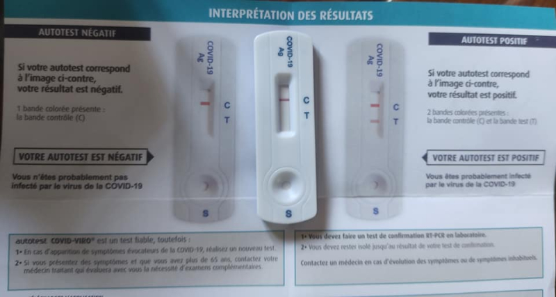 Today's negative test