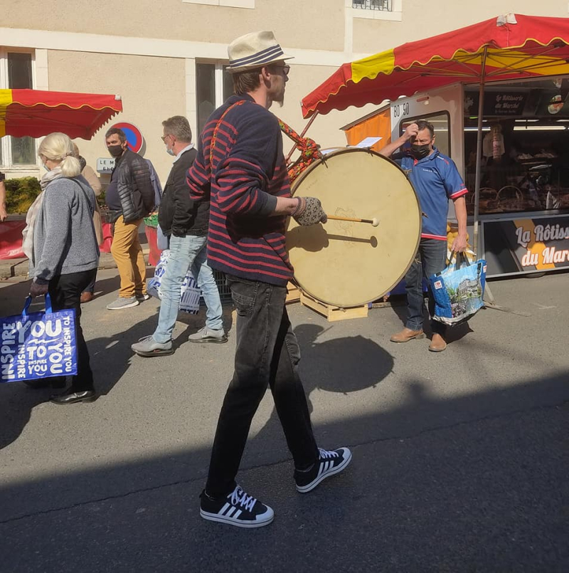 The drummer