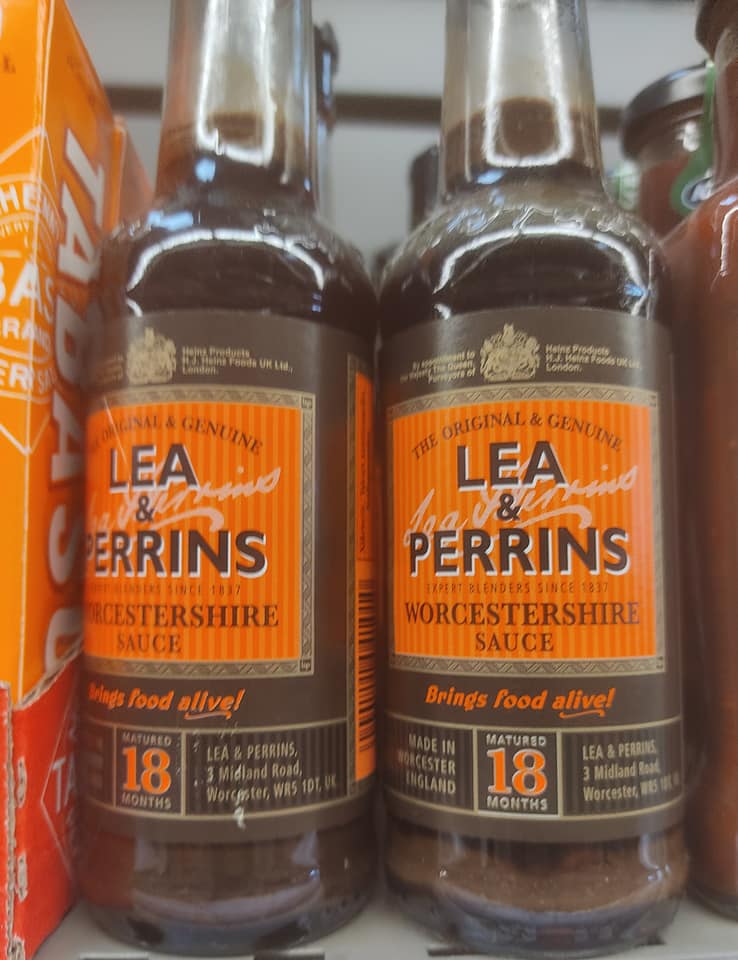 Immature Worcestershire sauce