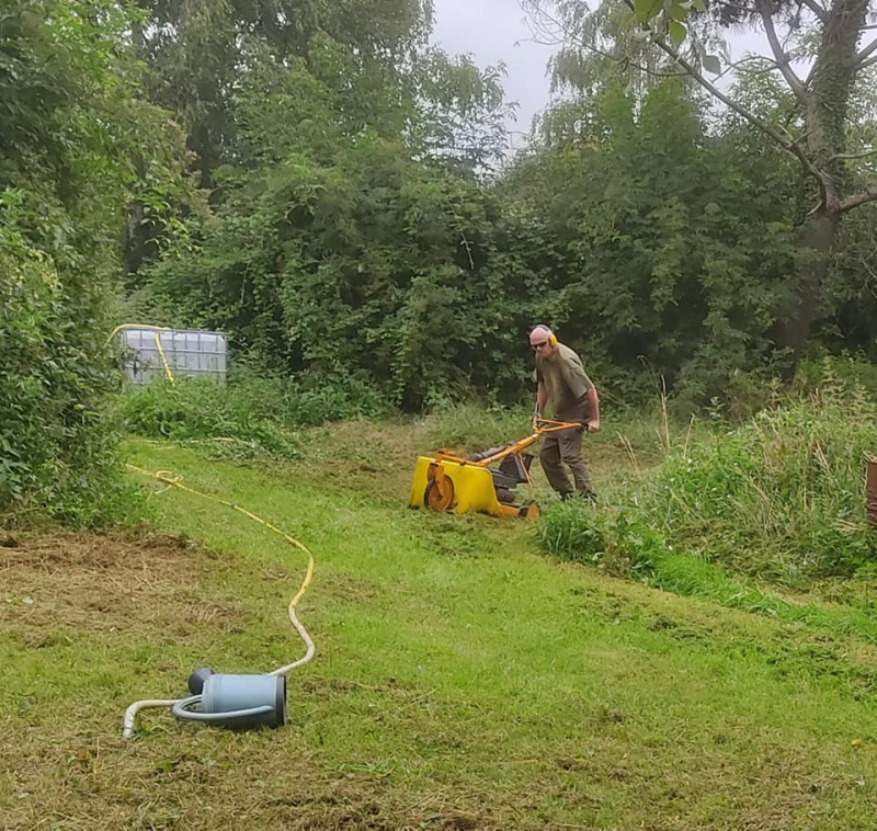 One man and his fave machine