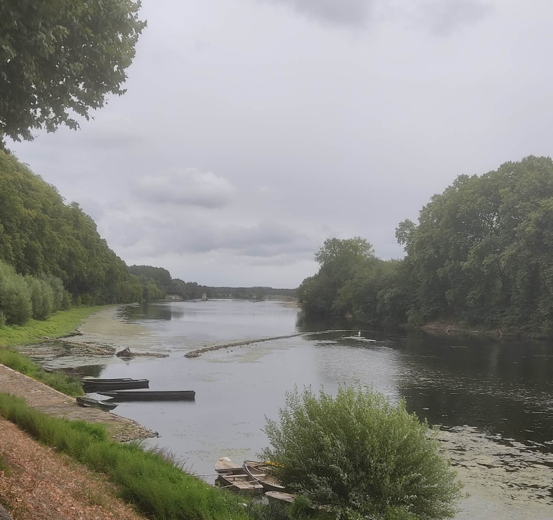 A low river and Eifels lesser known bridge