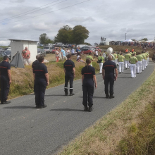 C1 cadets and firefighters