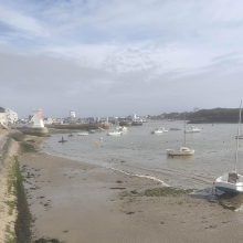 View to fishing port