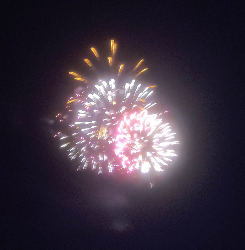 Closing fireworks