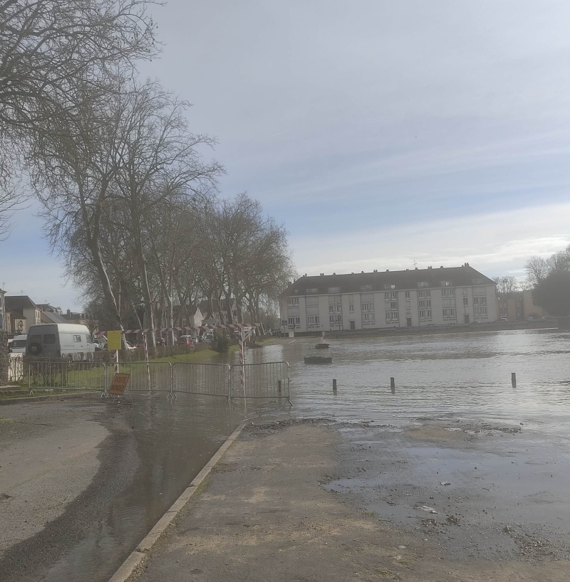 Floods at la fleche