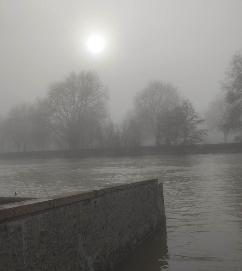 Le Loir in flood