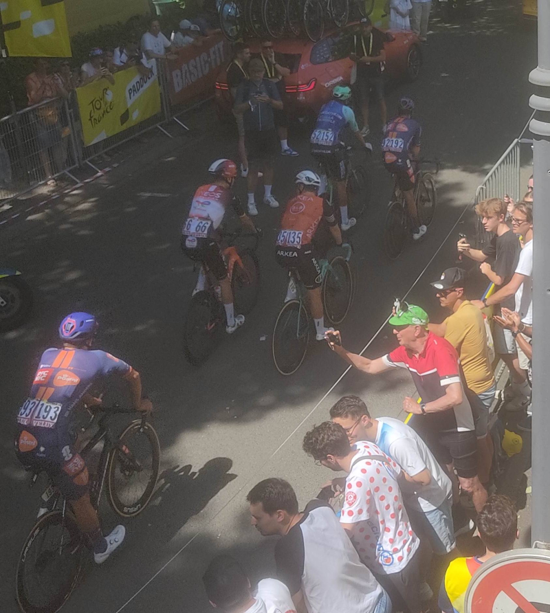 Going to the start